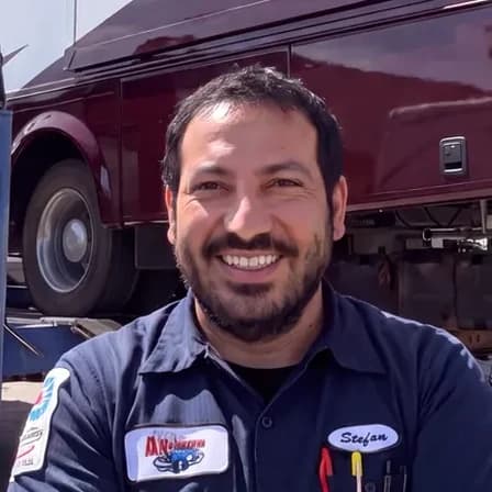 Stefan, technician at Pete's Automotive Service in Thousand Palms, CA